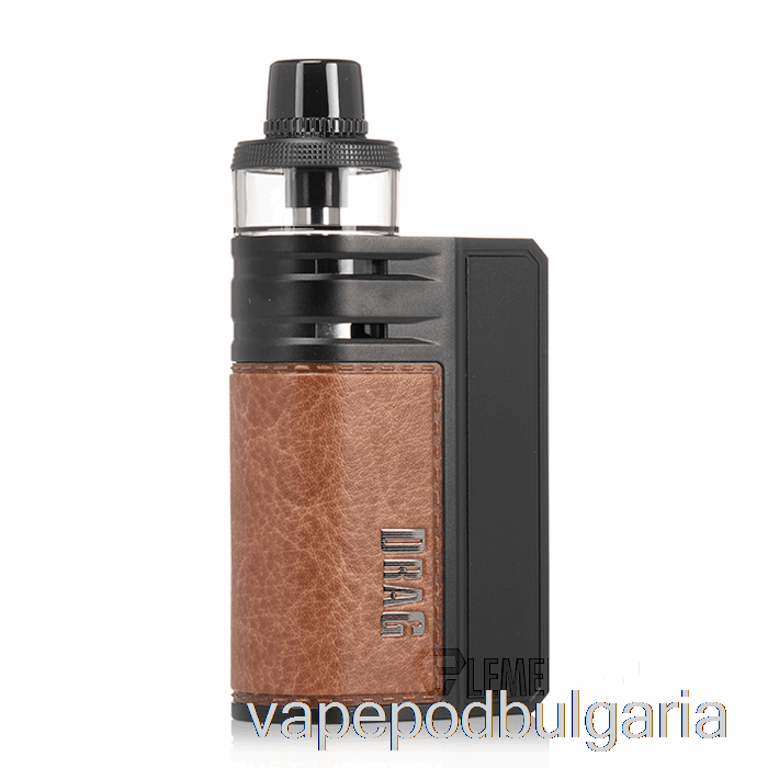 Vape 10000 Дръпки Voopoo Drag E60 Pod Mod Kit Coffee